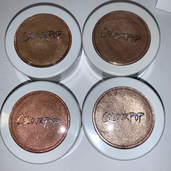 Set of 4 LE Super Shock Cheek Highlighter Colourpop - Picture 2 of 16